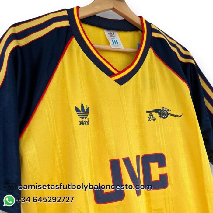 Camiseta Arsenal 1988-1989 Visitante - Imagen 2