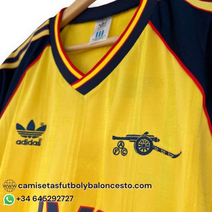 Camiseta Arsenal 1988-1989 Visitante - Imagen 3