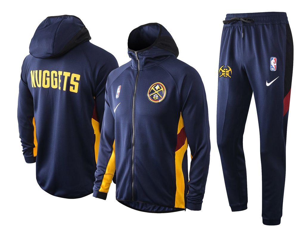 Chándal NBA Denver Nuggets 21/22 - Cremallera Completo