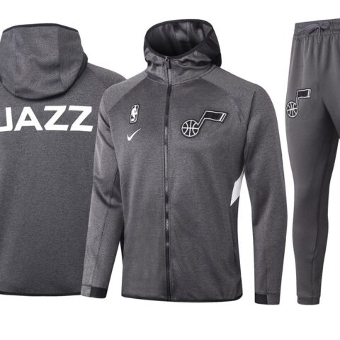 Chándal NBA Utah Jazz 21/22 Black - Cremallera Completo