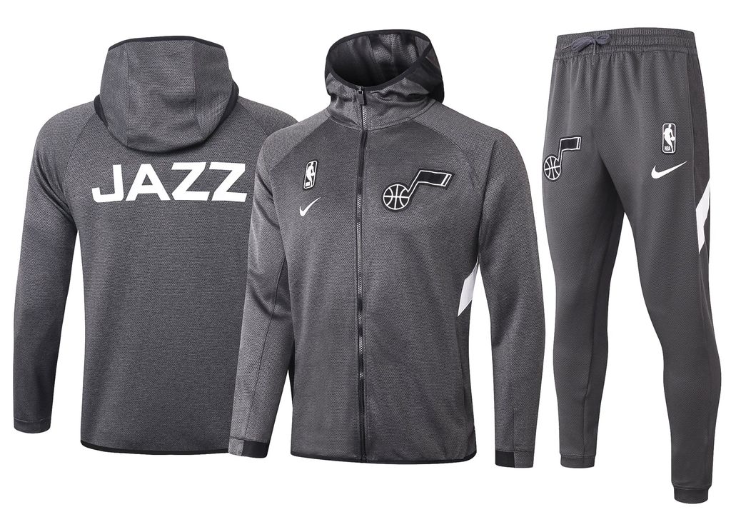 Chándal NBA Utah Jazz 21/22 Black - Cremallera Completo