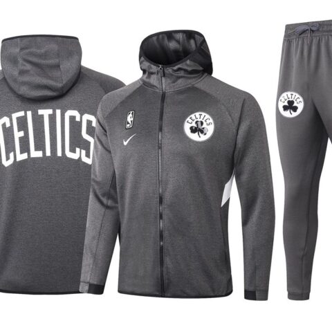 Chándal NBA Boston Celtics 2021-2022 Black - Cremallera Completo