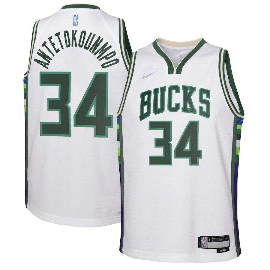 Camiseta Milwaukee Bucks - City Edition - 21/22