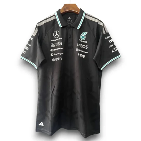 Polo Equipo Mercedes AMG Petronas F1 2026 Black