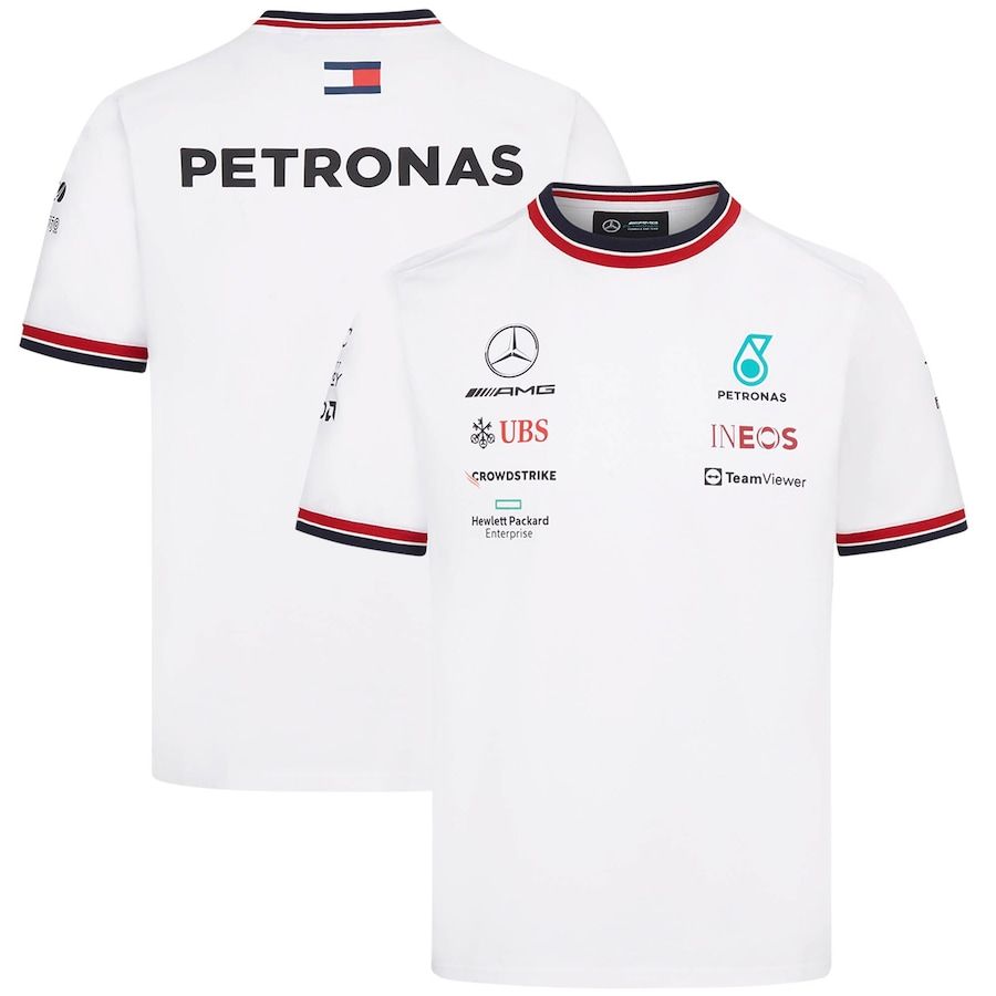 Camiseta Equipo Mercedes 2022 - Blanca