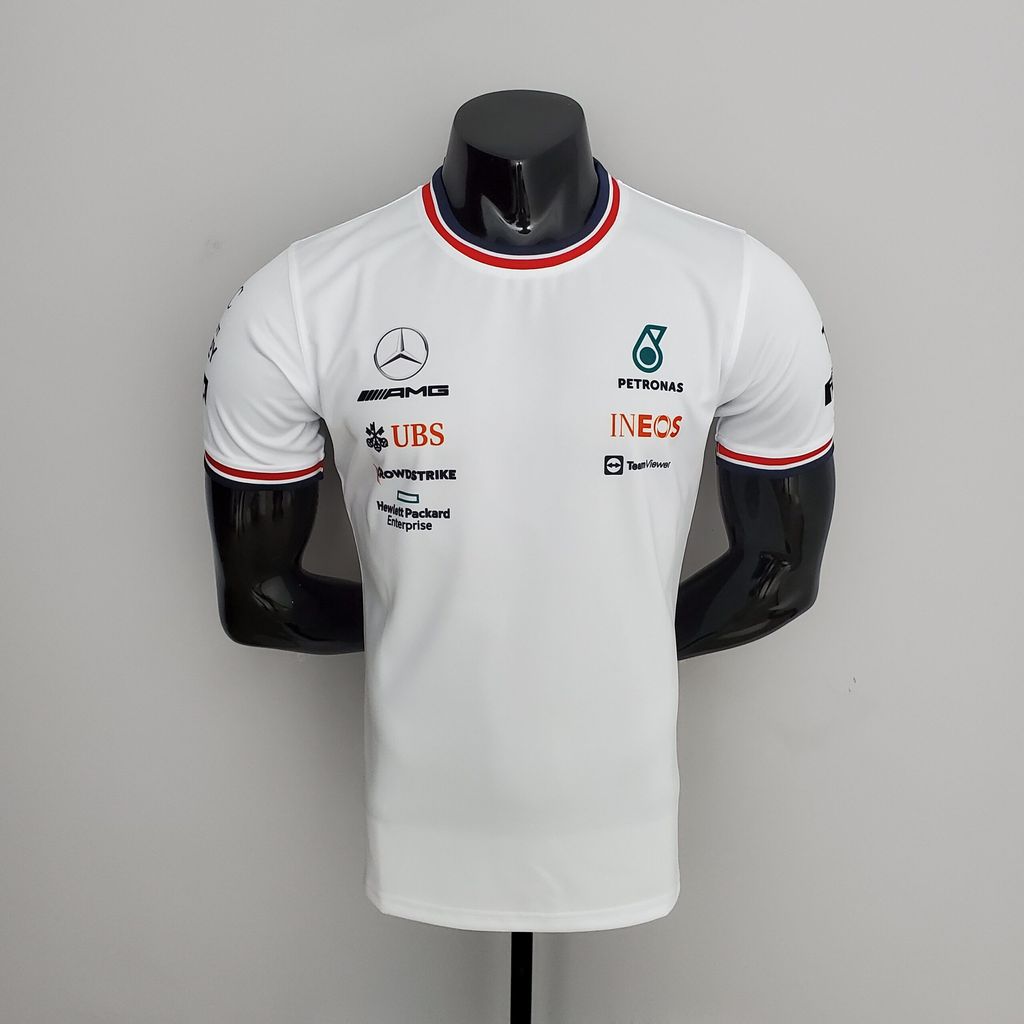 Camiseta Equipo Mercedes 2022 - Blanca - Imagen 3