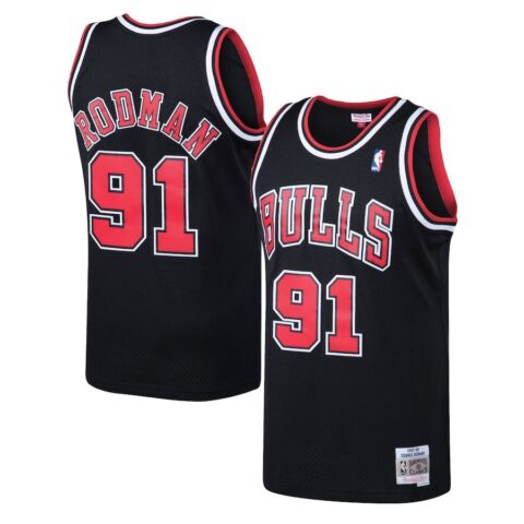 Camiseta Chicago Bulls Dennis Rodman - Mitchell & Ness