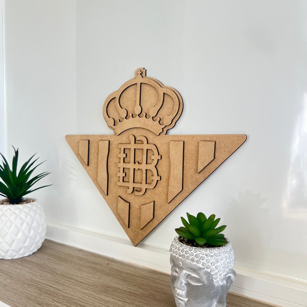 Escudo Real Betis Balompié 3D - Decoración - Imagen 2