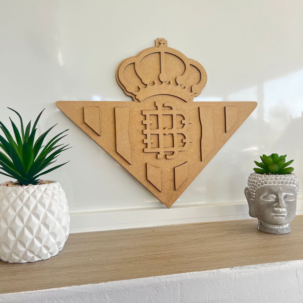 Escudo Real Betis Balompié 3D - Decoración - Imagen 3
