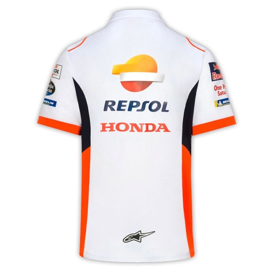 Polo equipo Repsol Blanco 2022 - Moto GP - Imagen 2