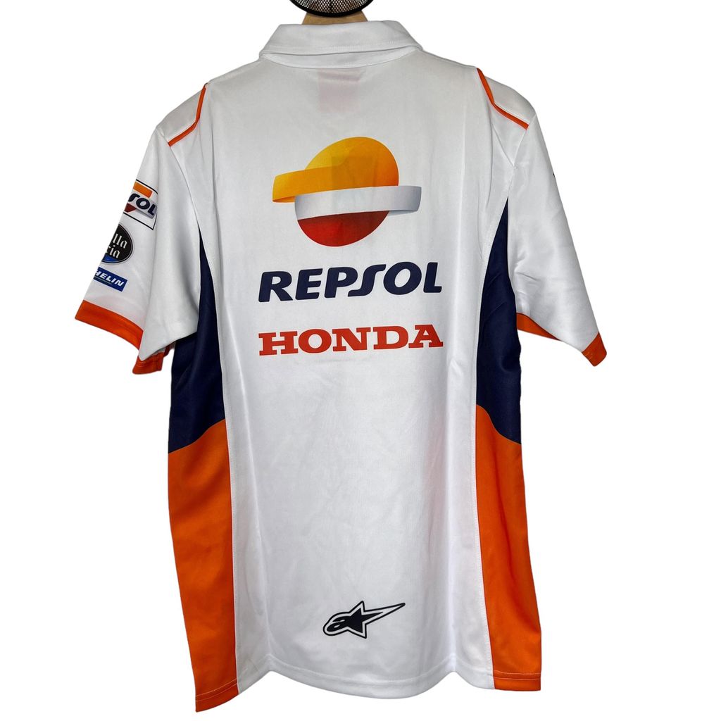 Polo equipo Repsol Blanco 2022 - Moto GP - Imagen 3