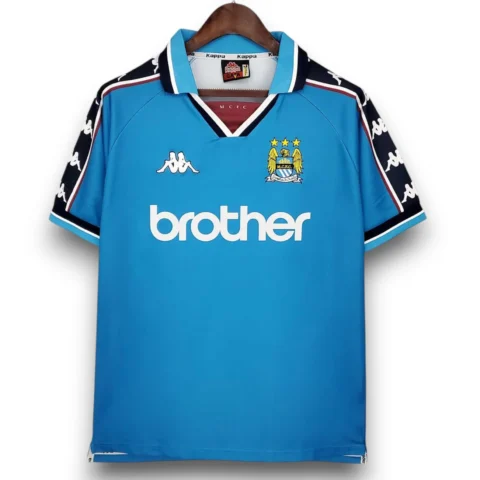 Camiseta Manchester City 1998-1999 Local