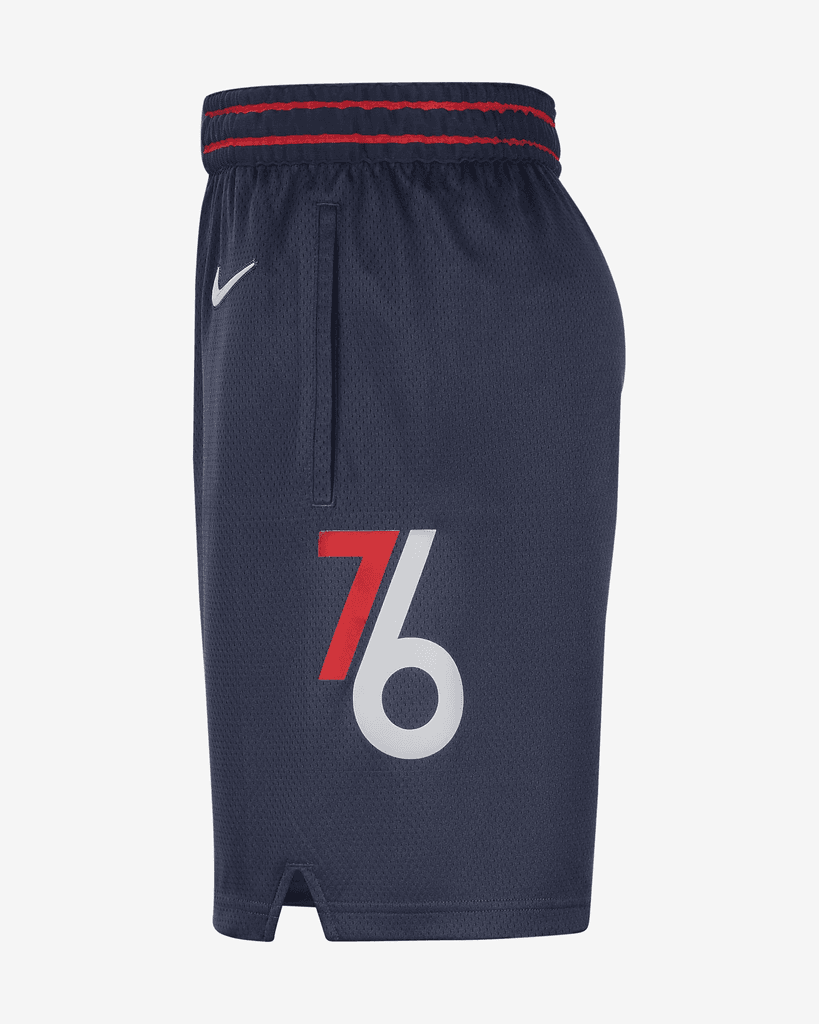 Pantalón corto NBA Philadelphia 76ers- City Edition - - Imagen 3