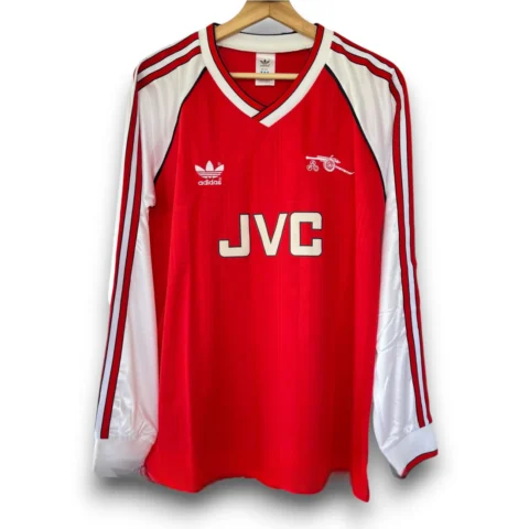 Camiseta Arsenal 1988-1989 Local Manga Larga