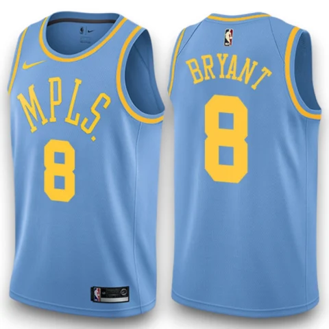 Camiseta Los Angeles Lakers - Kobe Bryant - Mitchell and Ness- Blue