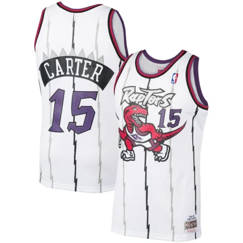 Camiseta Toronto Raptors Carter - Mitchell & Ness - White