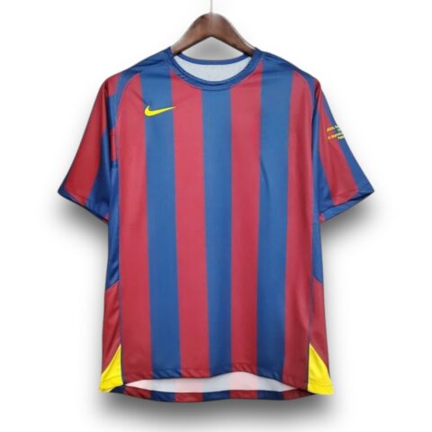 Camiseta Barcelona 2005-2006 Local Final UCL