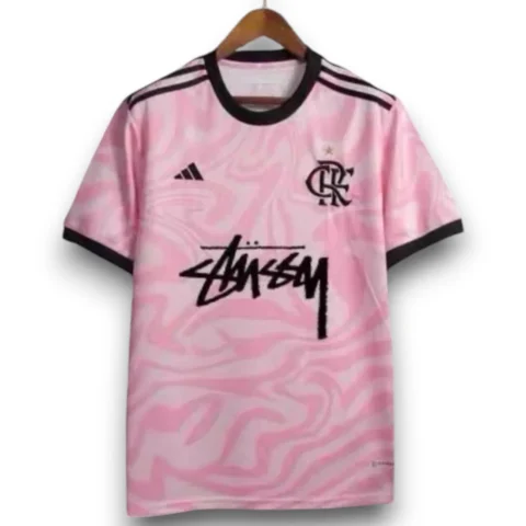 Camiseta Flamengo x Stussy 2026-2027 Prepartido