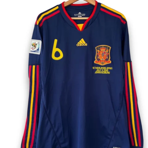Camiseta España 2010 Visitante - Manga Larga