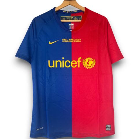 Camiseta Barcelona 2008-2009 Local Final UCL