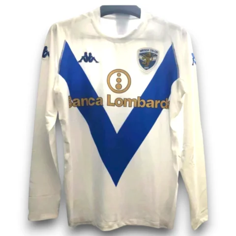 Camiseta Brescia 2003-2004 Visitante Manga Larga