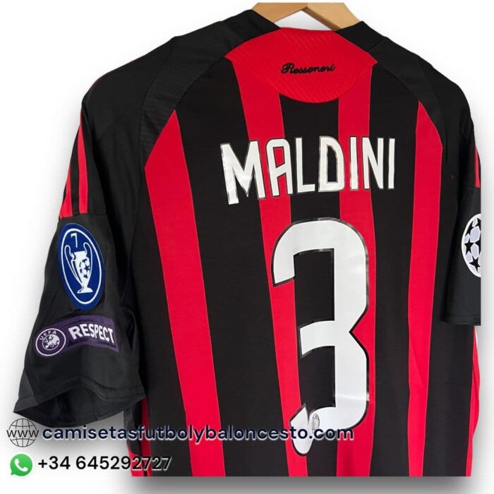 Camiseta AC Milan 2008-2009 Local - Imagen 4