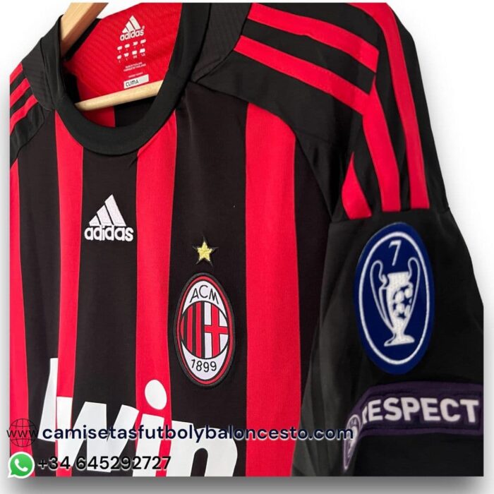 Camiseta AC Milan 2008-2009 Local - Imagen 3