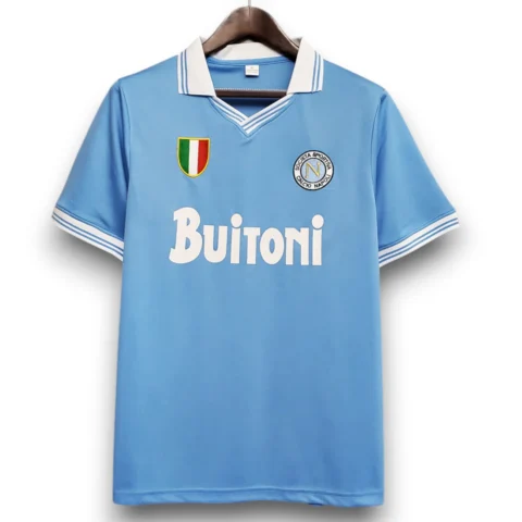 Camiseta Napoles 1985-1986 Local