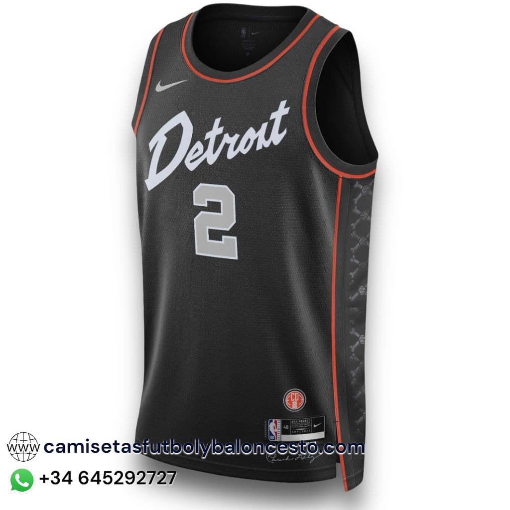 Camiseta Detroit Pistons City Edition 2023-2024
