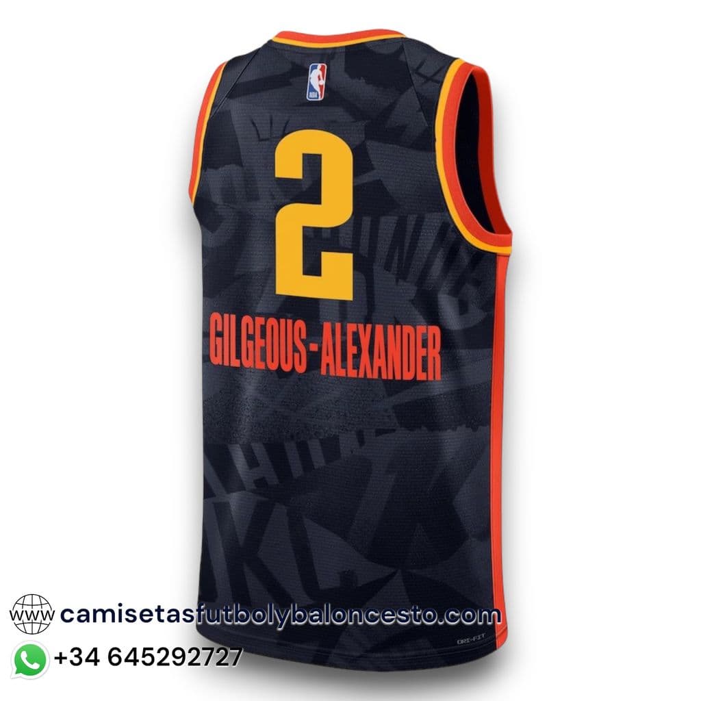 Camiseta Oklahoma City Thunder City Edition 2023-2024 - Imagen 2