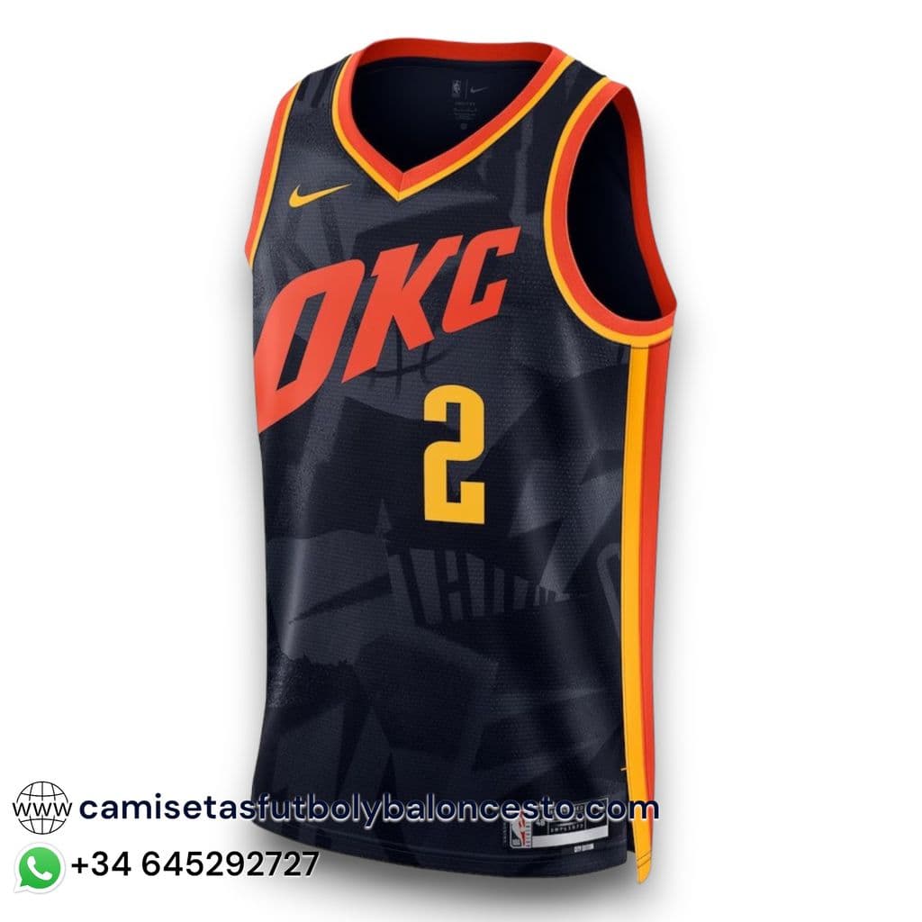 Camiseta Oklahoma City Thunder City Edition 2023-2024