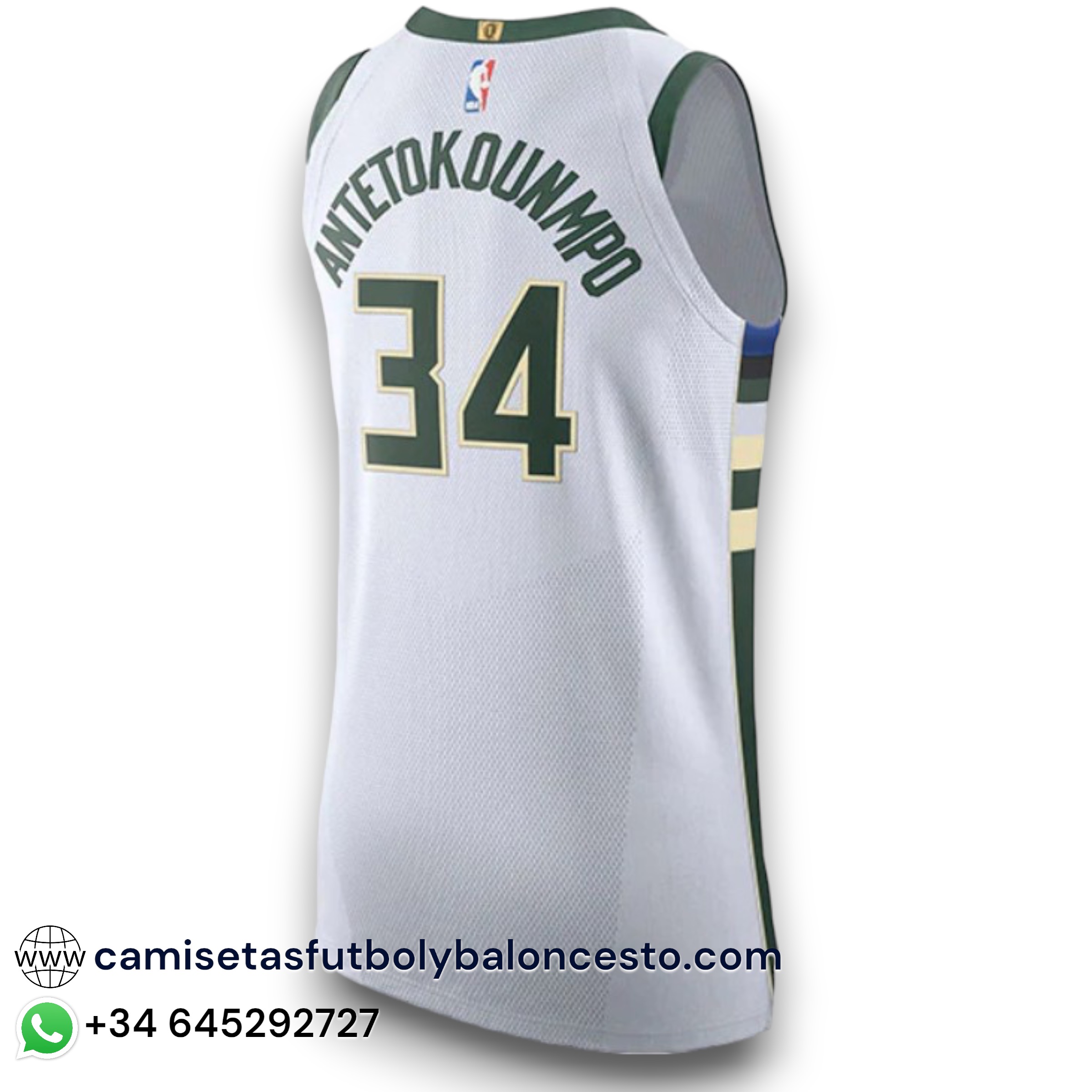 Camiseta Milwaukee Bucks Association 2023-2024 - Imagen 2