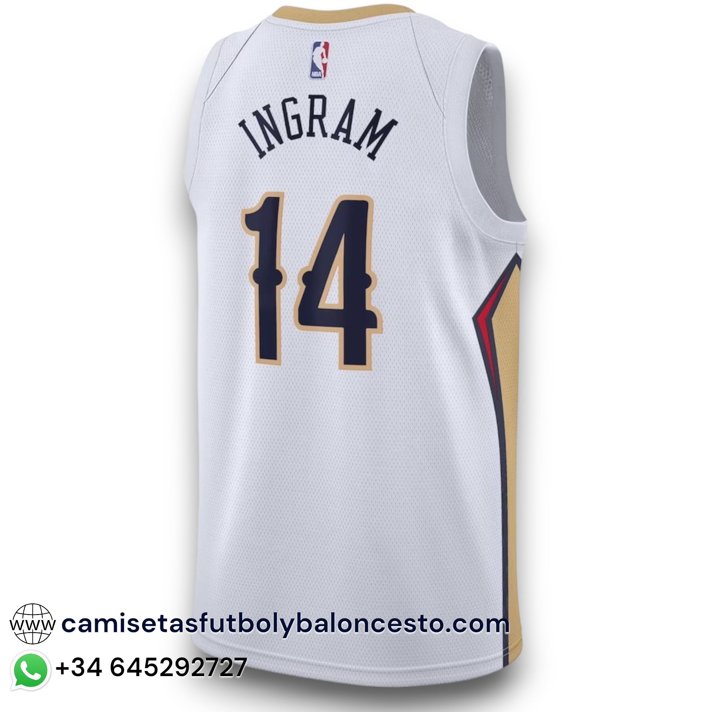 Camiseta New Orleans Pelicans Association 2023-2024 - Imagen 2