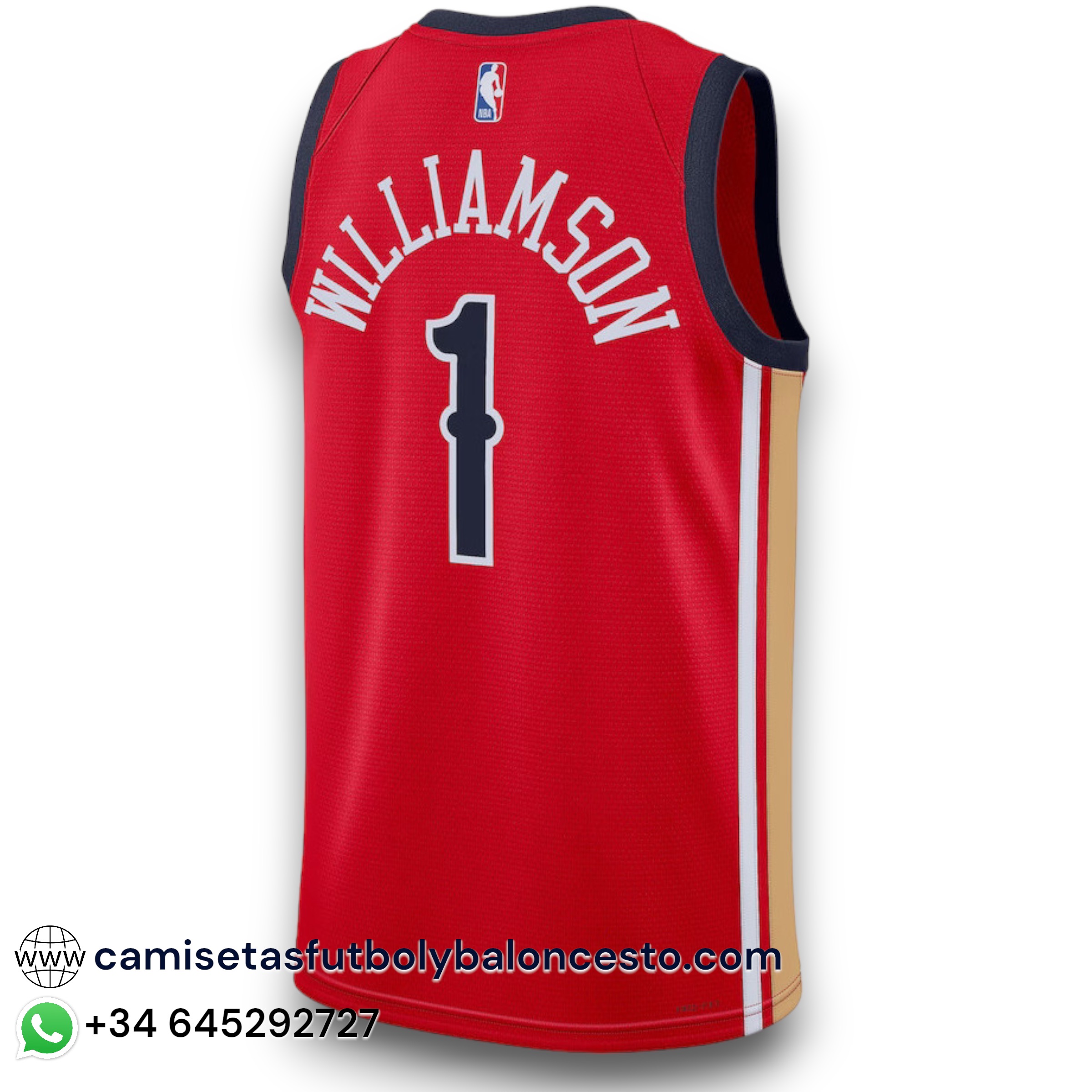 Camiseta New Orleans Pelicans Statement 2023-2024 - Imagen 2