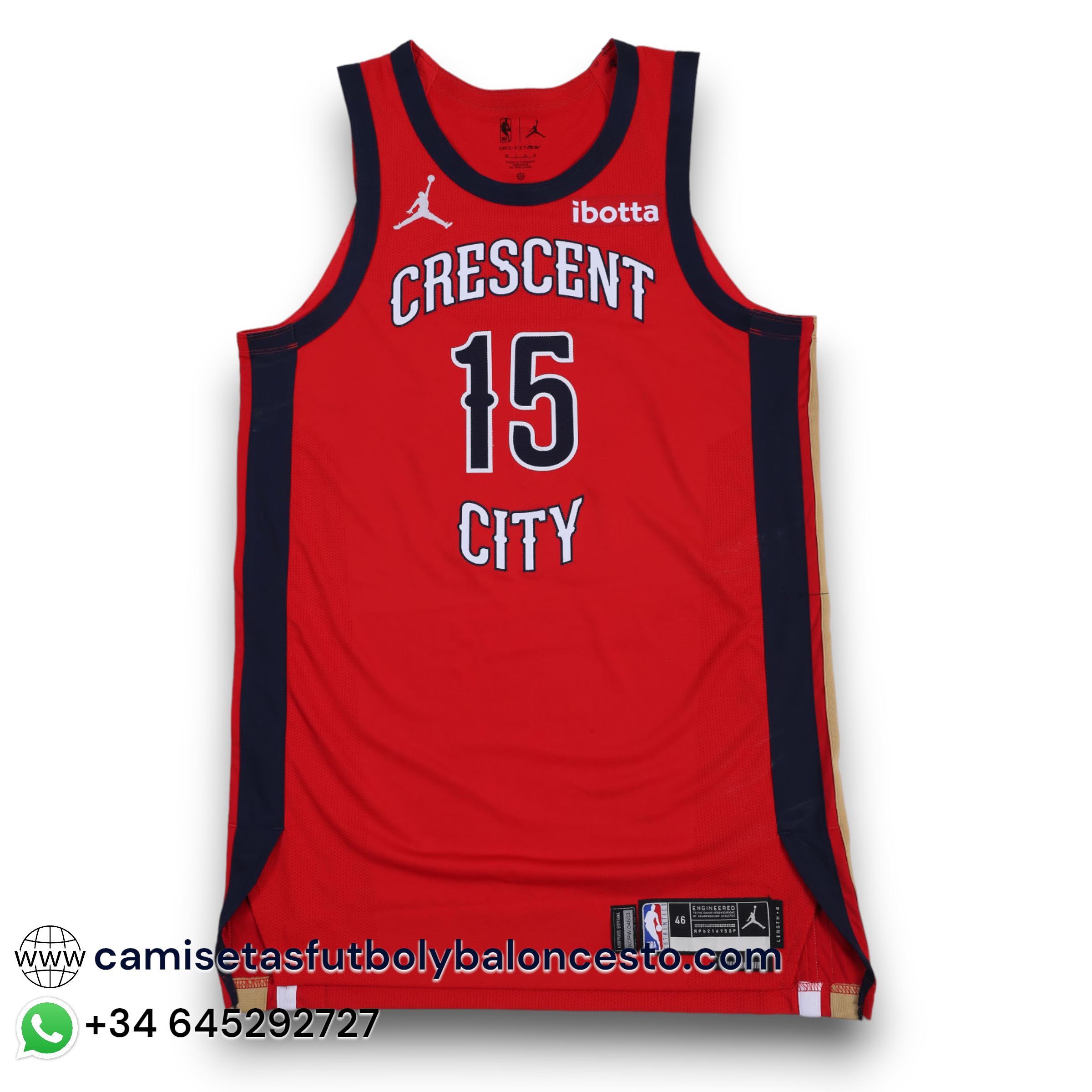 Camiseta New Orleans Pelicans Statement 2023-2024 - Imagen 3
