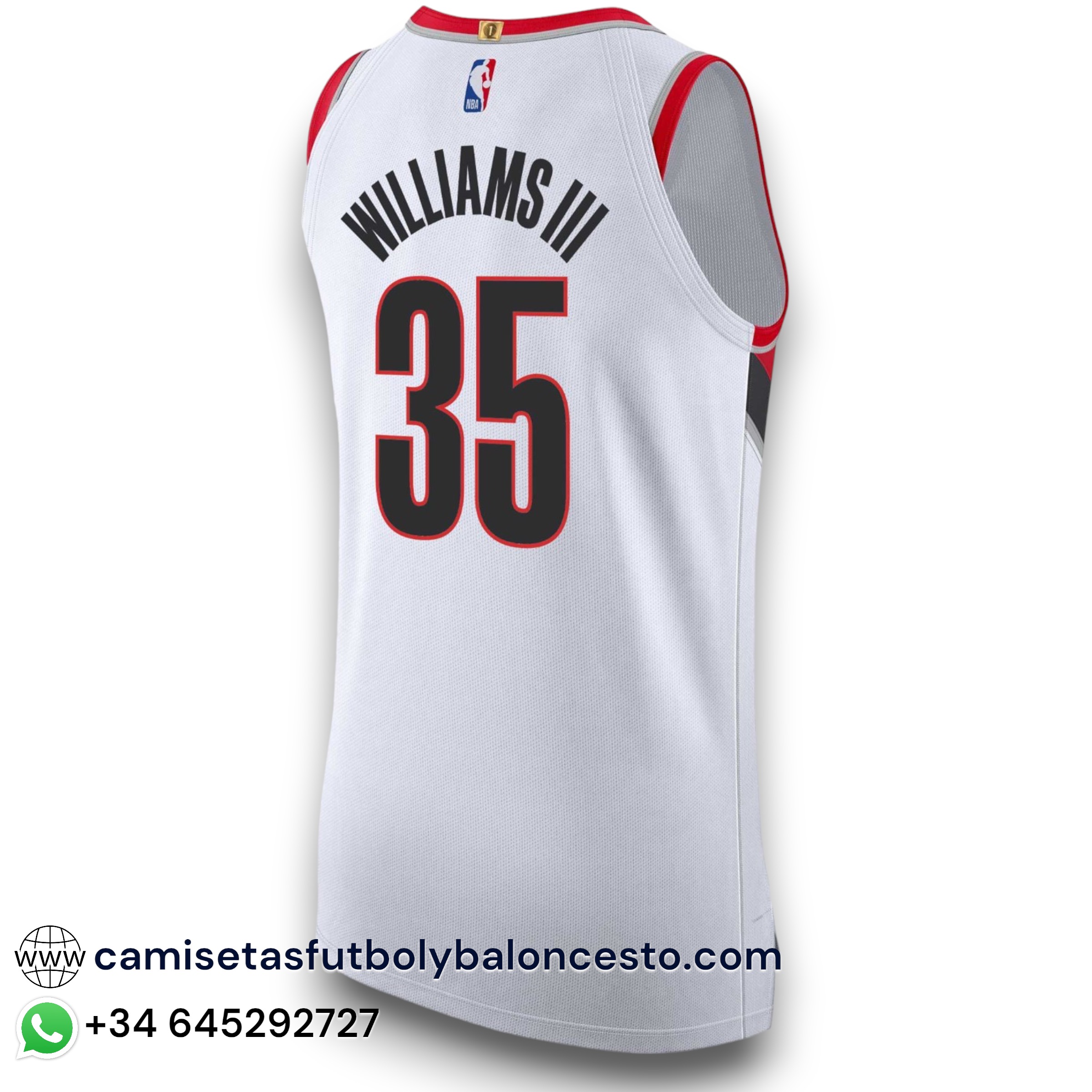 Camiseta Portland Trail Blazers Association 2023-2024 - Imagen 2