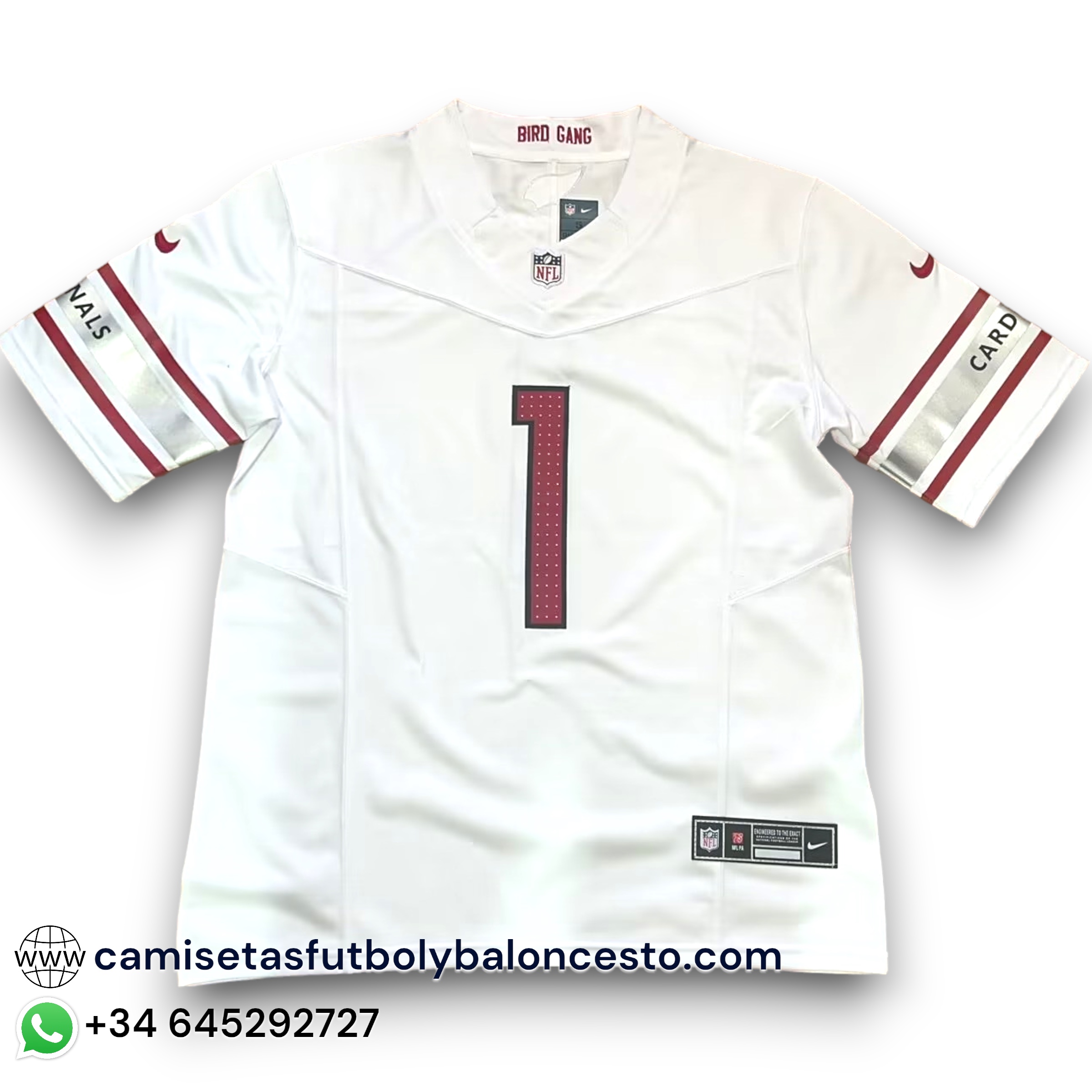 Camiseta NFL Arizona Cardinals - Visitante - Imagen 2