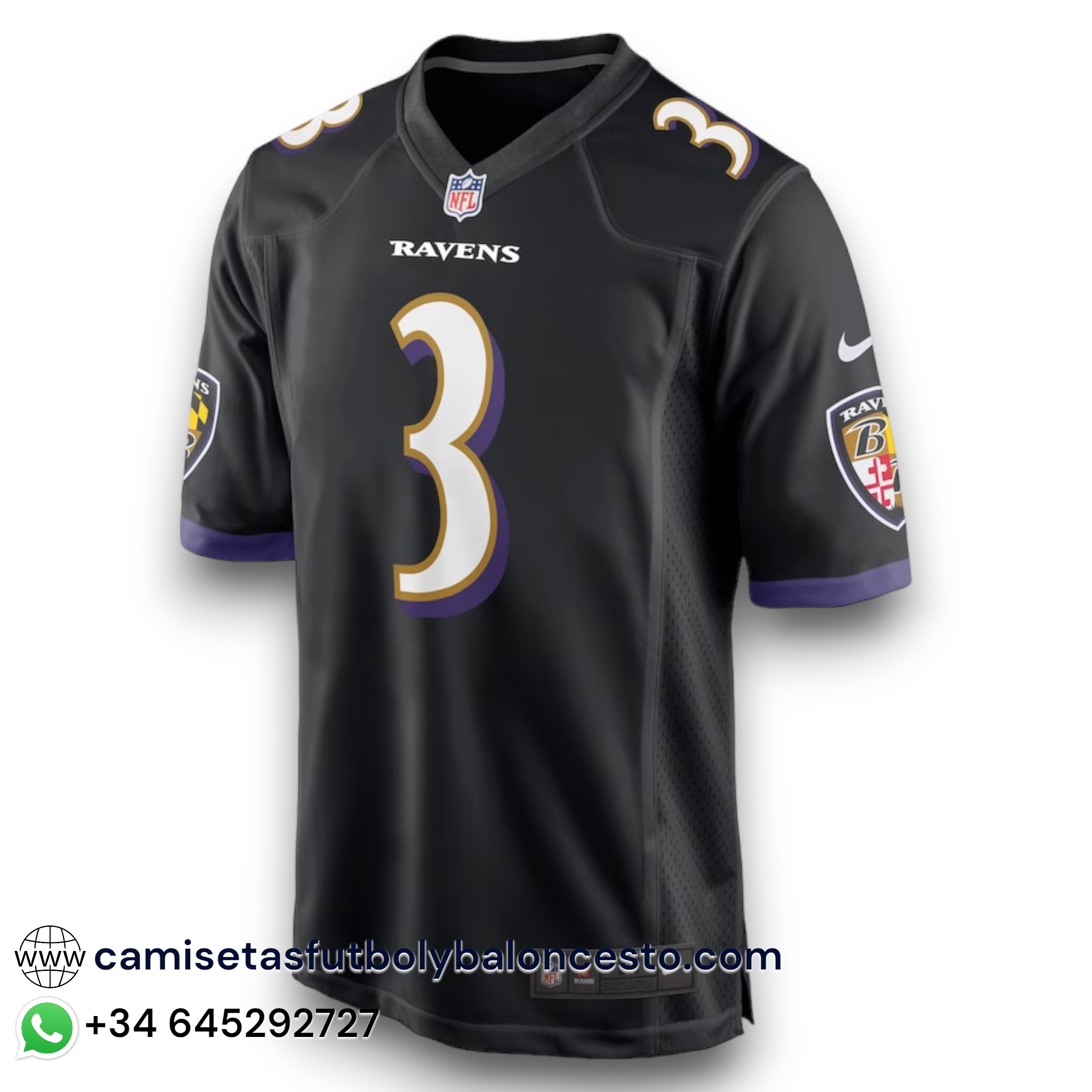 Camiseta NFL Baltimore Ravens - Alternativa - Imagen 2