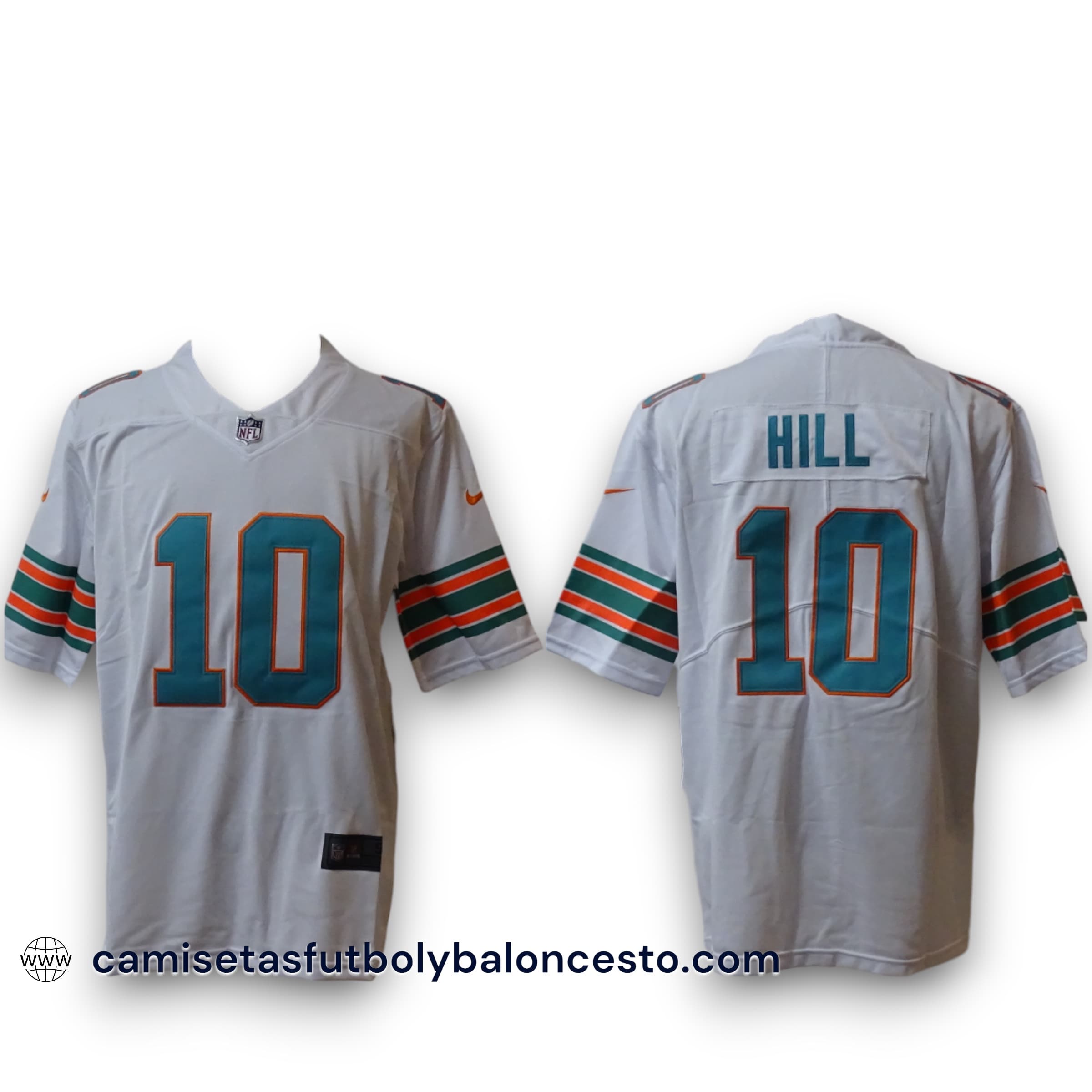 Camiseta NFL Miami Dolphins - Throwback Visitante - Imagen 3