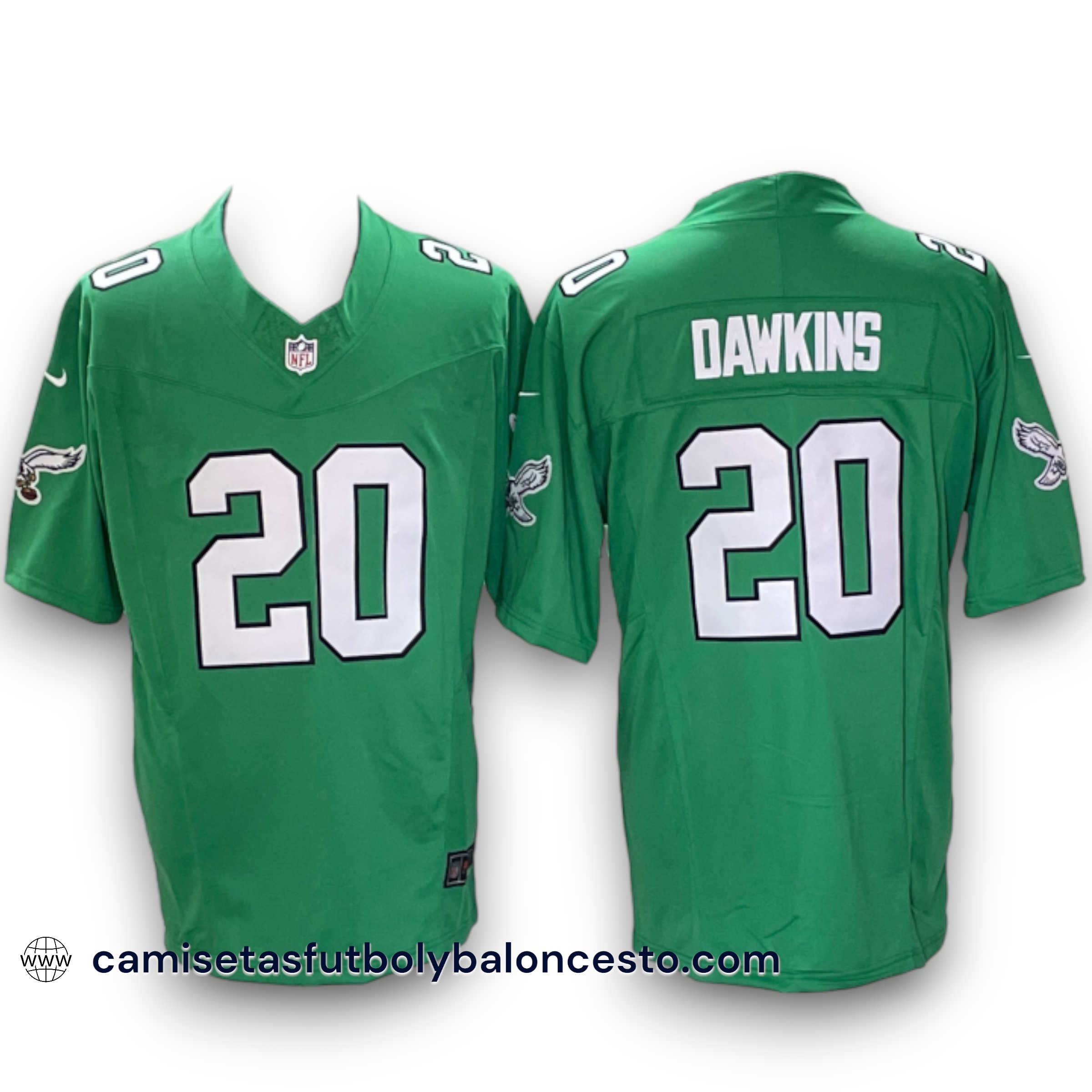 Camiseta Philadelphia Eagles - Throwback - Imagen 3