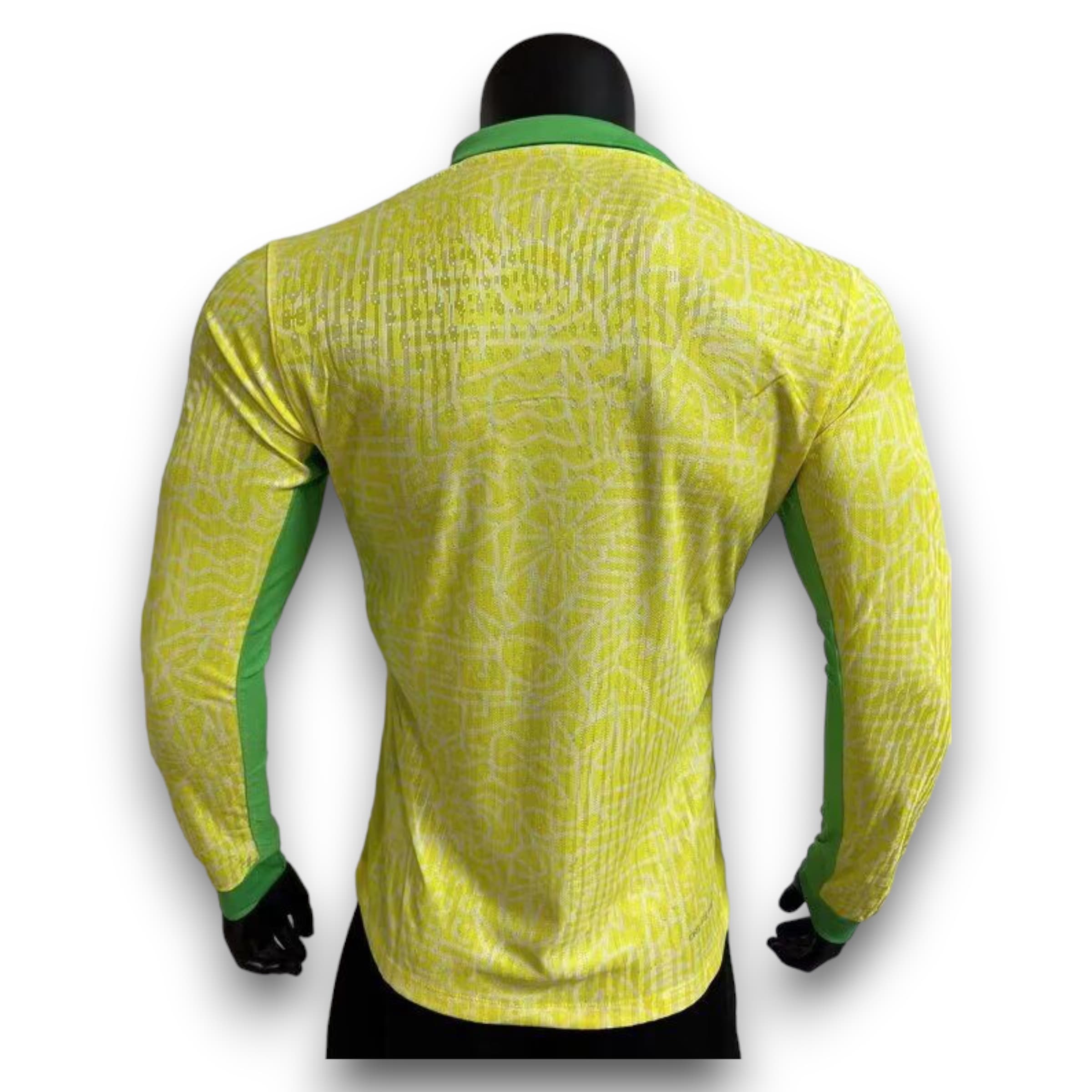 Camiseta Brasil 2024-2025 Local Manga Larga - Version Pro Player - Imagen 2