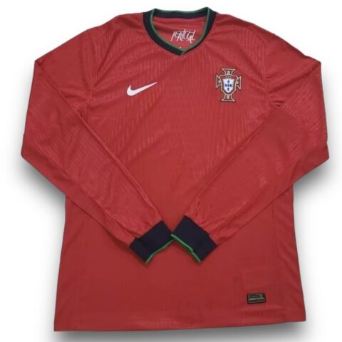 Camiseta Portugal 2024-2025 Local - Manga Larga
