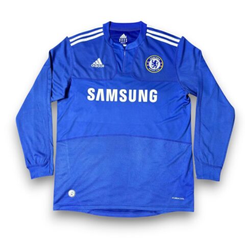 Camiseta Chelsea 2009-2010 Local - Manga Larga