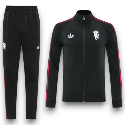 Chándal Manchester United 2026-2027 Black - Cremallera