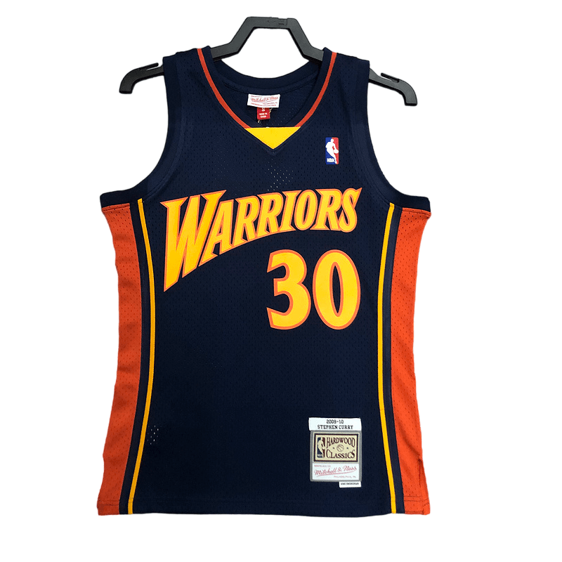 Camiseta Curry Warriors Mitchell & Ness Navy | NBA Retro - Imagen 2