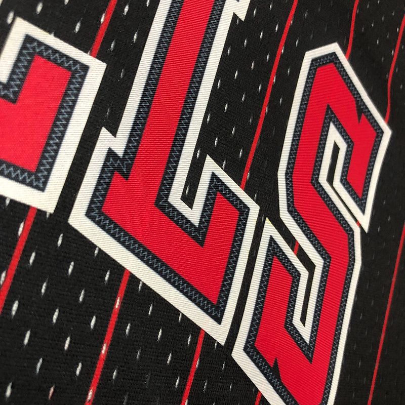 Camiseta Chicago Bulls Jordan 23 Mitchell & Ness Stripe - Imagen 6