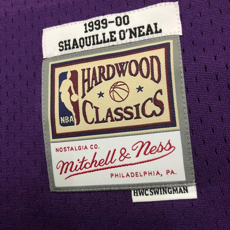 Camiseta Lakers O'Neal Mitchell & Ness - Edición Púrpura 1996 - Imagen 4