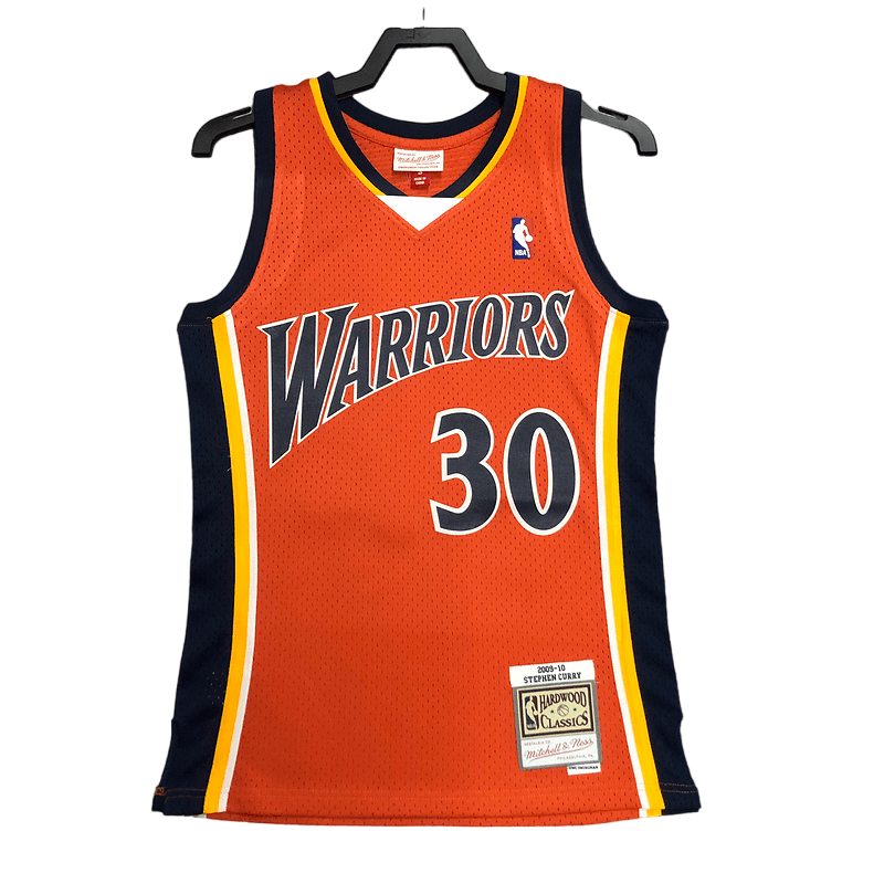 Camiseta Stephen Curry Warriors Mitchell & Ness - Orange NBA - Imagen 2