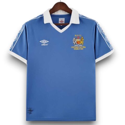 Camiseta Manchester City 1981-1982 Local