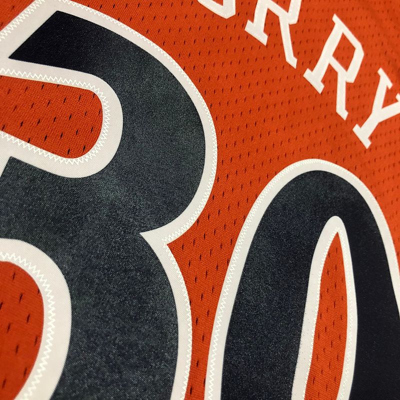 Camiseta Stephen Curry Warriors Mitchell & Ness - Orange NBA - Imagen 6